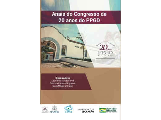 Anais do Congresso de  20 anos do PPGD